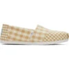 TOMS Women's Alpagarta Gingham Canvas Shoe