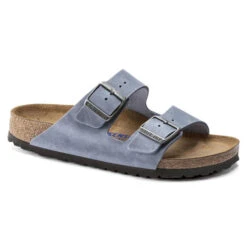 Birkenstock Women's Arizona Soft Footbed Oiled Nubuck Leather Sandal