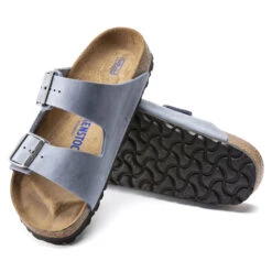 Birkenstock Women's Arizona Soft Footbed Oiled Nubuck Leather Sandal -Winter Equip Store 1022477 sole