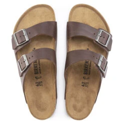 Birkenstock Men's Arizona Grip Natural Leather Sandal -Winter Equip Store 1023117 top