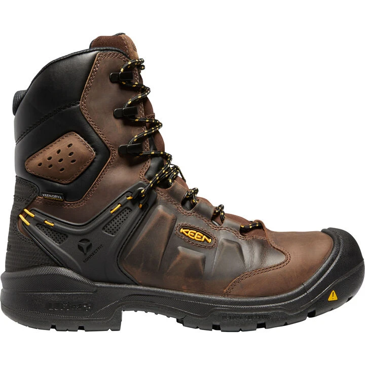 Keen Men's Dover 8" Waterproof Carbon-fiber Toe Insulated Boot 1 Keen Men's Dover 8" Waterproof Carbon-fiber Toe Insulated Boot