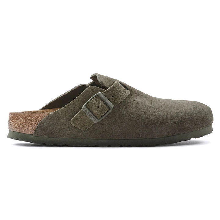 Birkenstock Men's Boston Suede Leather Clog 3 Birkenstock Men's Boston Suede Leather Clog - Image 3
