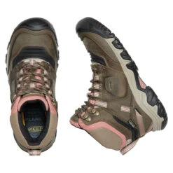 Keen Women's Ridge Flex Mid Waterproof Hiking Boot -Winter Equip Store 1024921 PLD med