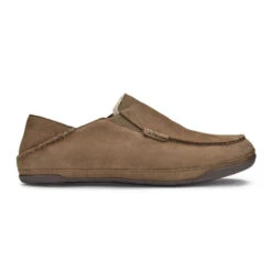 OluKai Men's Kipuka Hulu Leather Slipper