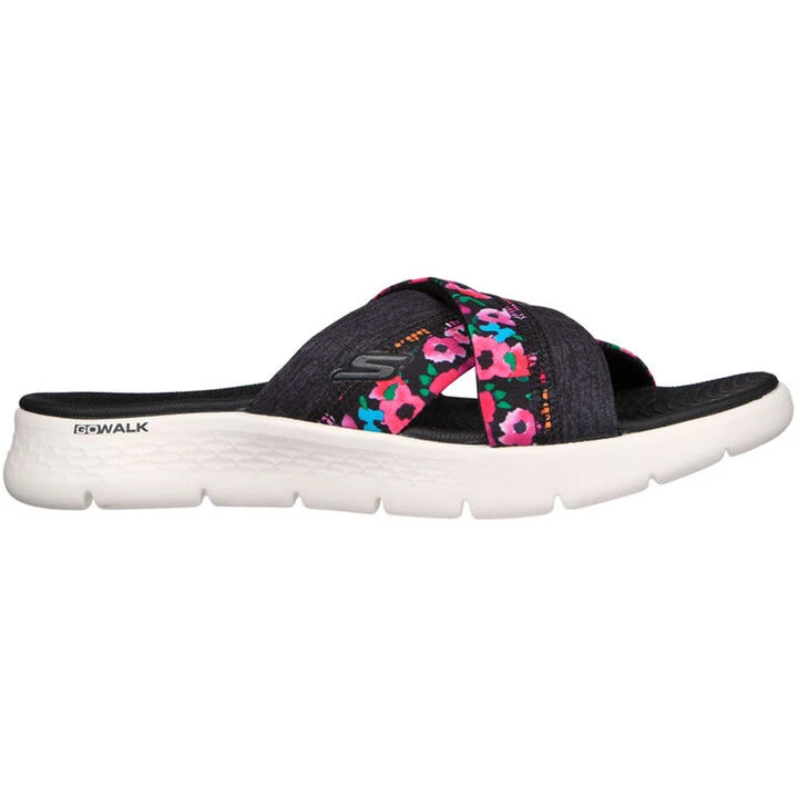 Skechers Women's Go Walk Flex Blossoms Sandal 1 Skechers Women's Go Walk Flex Blossoms Sandal