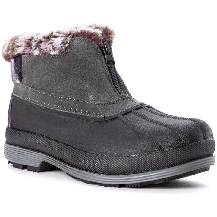 Propet Women's Lumi Ankle Zip Front Winter Boot 2 Propet Women's Lumi Ankle Zip Front Winter Boot - Image 2