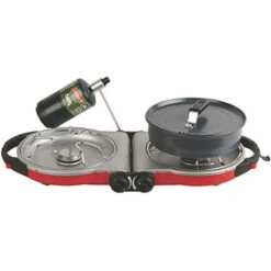 Coleman PerfectFlow InstaStart Fold N Go 2-Burner Stove -Winter Equip Store 2000020939 r 3