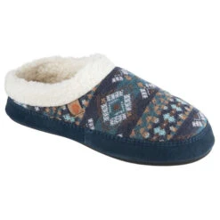 Acorn Women's Fairisles Hoodback Slipper -Winter Equip Store 20137 Navy