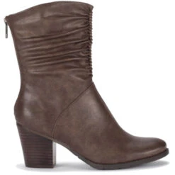 Baretraps Women's Leslie Block Heel Slouch Boot