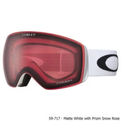 Oakley Flight Deck XL Snow Goggle -Winter Equip Store 700285944081 flight deck l matte white prizm rose main 01Txt
