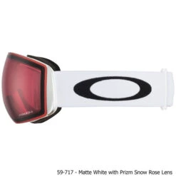 Oakley Flight Deck XL Snow Goggle -Winter Equip Store 700285944081 flight deck l matte white prizm rose main 02Txt