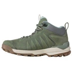 Oboz Women's Sypes Mid Leather Waterproof Hiking Boot -Winter Equip Store 77102 Womens Sypes Mid Leather B DRY Thyme in side 87186