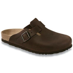 Birkenstock Women's Boston Habana Nubuck Leather Clog
