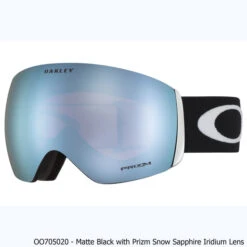 Oakley Flight Deck XL Snow Goggle -Winter Equip Store 888392102799 flight deck l matte black prizm snow sapphire iridium main 01Txt