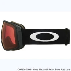 Oakley Flight Tracker XL Snow Goggle -Winter Equip Store 888392459244 flight tracker l matte black prizm snow rose main 02Txt