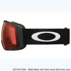 Oakley Flight Tracker XL Snow Goggle -Winter Equip Store 888392468772 flight tracker l matte black prizm snow dark grey main 02Txt