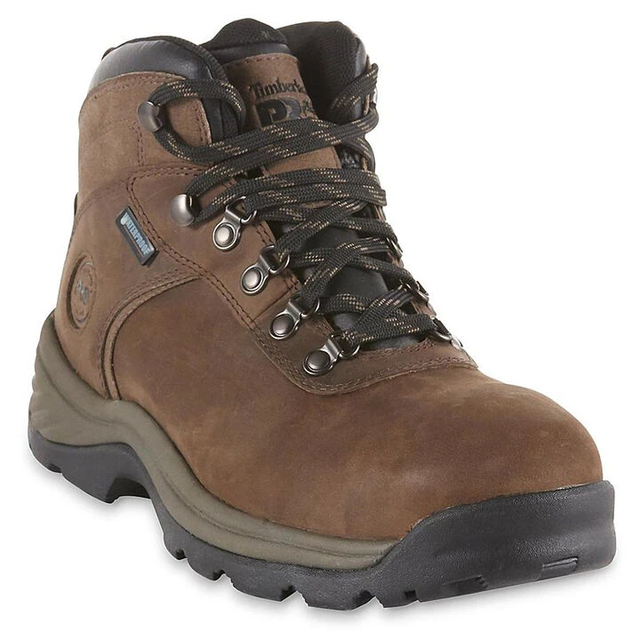 Timberland PRO Men's Flume Steel Toe Waterproof Mid Work Boot 1 Timberland PRO Men's Flume Steel Toe Waterproof Mid Work Boot