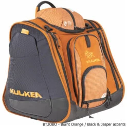 Kulkea Boot Trekker Ski Boot & Helmet Backpack -Winter Equip Store BT2OBO boot trekker ski bootbag burnt orange black jasper 1Txt