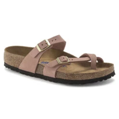 Birkenstock Women's Mayari Soft Footbed Nubuck Leather Sandal