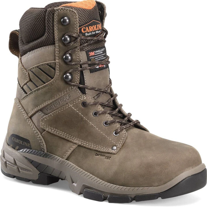 Carolina Men’s 8” Duke Carbon Comp Toe Waterproof Insulated Work Boot 1 Carolina Men’s 8” Duke Carbon Comp Toe Waterproof Insulated Work Boot