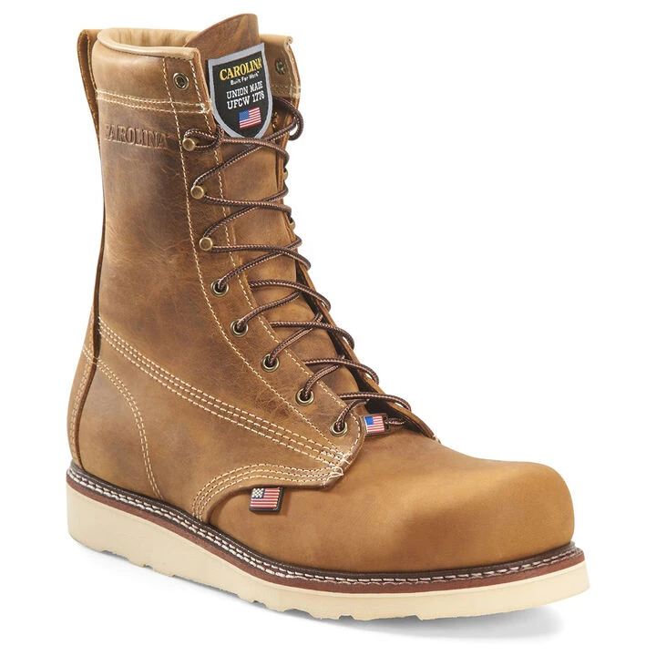 Carolina Men’s 8” Amp USA Steel Toe Work Boot 1 Carolina Men’s 8” Amp USA Steel Toe Work Boot