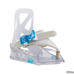 Burton Children's Grom Disc Snowboard Binding -Winter Equip Store Childrens Grom Disc Snowboard Binding White