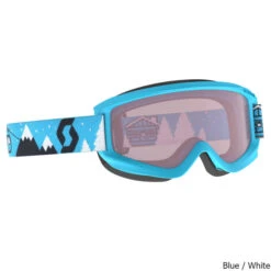 Scott Children's Junior Agent Snow Goggle -Winter Equip Store Childrens Junior Agent Snow Goggle Blue White
