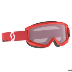 Scott Children's Junior Agent Snow Goggle -Winter Equip Store Childrens Junior Agent Snow Goggle Red