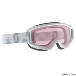 Scott Children's Junior Agent Snow Goggle -Winter Equip Store Childrens Junior Agent Snow Goggle White Grey