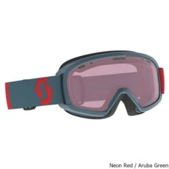 Scott Children's Junior Witty Snow Goggle -Winter Equip Store Childrens Junior Witty Snow Goggle Neon Red
