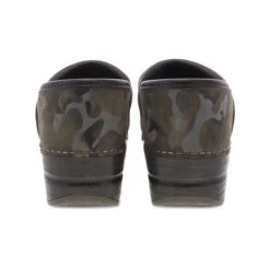 Dansko Women's Professional Camo Suede Clog -Winter Equip Store Dansko professional camo suede back