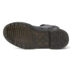 Dr. Martens AirWair Women's 1460 Maple Zip Newark Steel Toe Work Boot -Winter Equip Store Doc Martens Newark Work Boots Black Sole