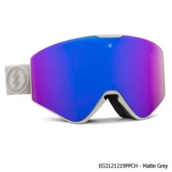 Electric Kleveland II Snow Goggle W/ Bonus Lens -Winter Equip Store ElectricVisualEvolution EG3121219PPCH MatteGrey