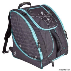 Athalon Deluxe Everything Boot Bag / Backpack -Winter Equip Store Everything Boot Bag Backpack 331 graphite teal