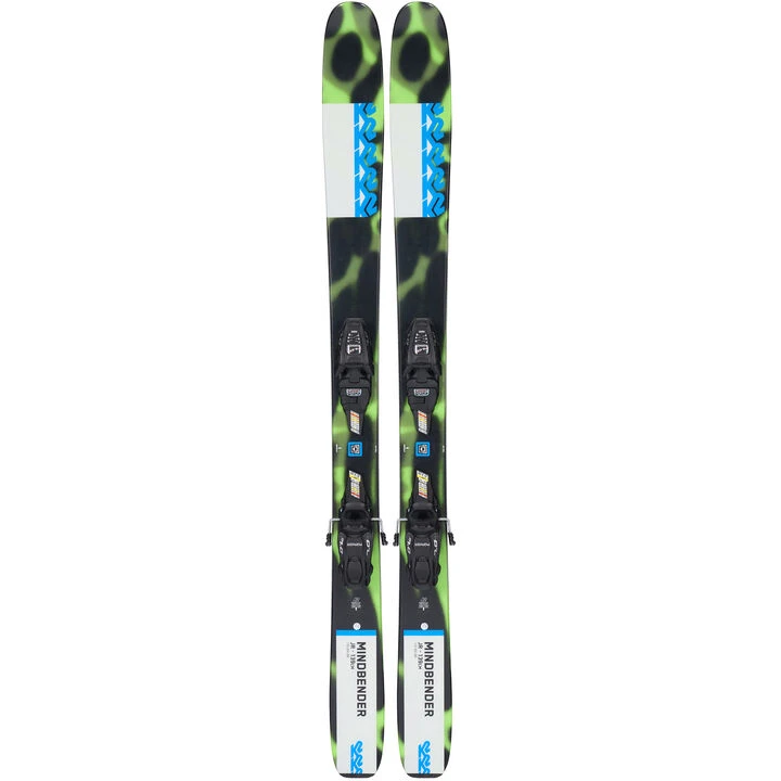 K2 Children's Mindbender Jr. Alpine Ski W/ Binding 1 K2 Children's Mindbender Jr. Alpine Ski W/ Binding
