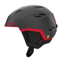 Giro Grid MIPS Spherical Snow Helmet -Winter Equip Store Grid MIPS Spherical Snow Helmet Graphite Red