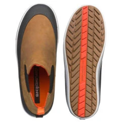 Grundéns Men's Freeboard Leather Chukka Boot -Winter Equip Store Grundens Leather Chukka Deck Brown 4