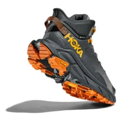 HOKA ONE ONE Men's Trail Code GTX Trail Running Shoe -Winter Equip Store HokaOneOne 1123165 CPOR CastlerockPersimmonOrange 3anglebottom