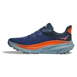 HOKA ONE ONE Men's Challenger 7 Trail Running Shoe -Winter Equip Store HokaOneOne 1134497BBSBL BellwetherBlueStoneBlue 5side