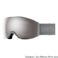 Smith I/O MAG XL Snow Goggle + Spare Lens -Winter Equip Store IO MAG XL Snow Goggle Cloudgrey Platinum