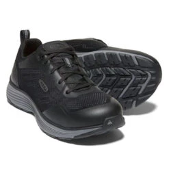 Keen Men's Sparta 2 Aluminum Toe Work Shoe -Winter Equip Store Keen Sparta 2 Steel Black side