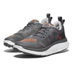 Keen Men's WK400 Walking Shoe -Winter Equip Store Keen WK400 Steel Grey Scarlett Ibis 3
