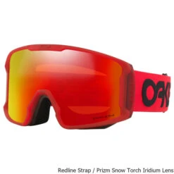Oakley Line Miner L Snow Goggle -Winter Equip Store Line Miner L Snow Goggle Redline Torch