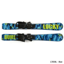 Lucky Bums Beginner Snow Ski -Winter Equip Store LuckyBums 139DBL blue