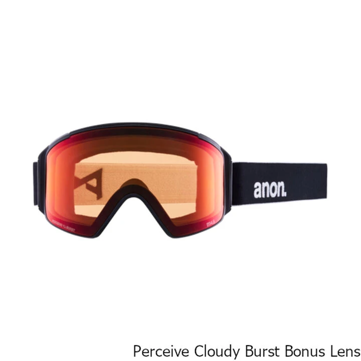 Anon M4S Cylindrical Snow Goggle + Bonus Lens + MFI Facemask 2 Anon M4S Cylindrical Snow Goggle + Bonus Lens + MFI Facemask - Image 2