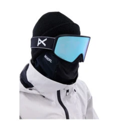 Anon M4 Cylindrical Snow Goggle + Bonus Lens + MFI Facemask