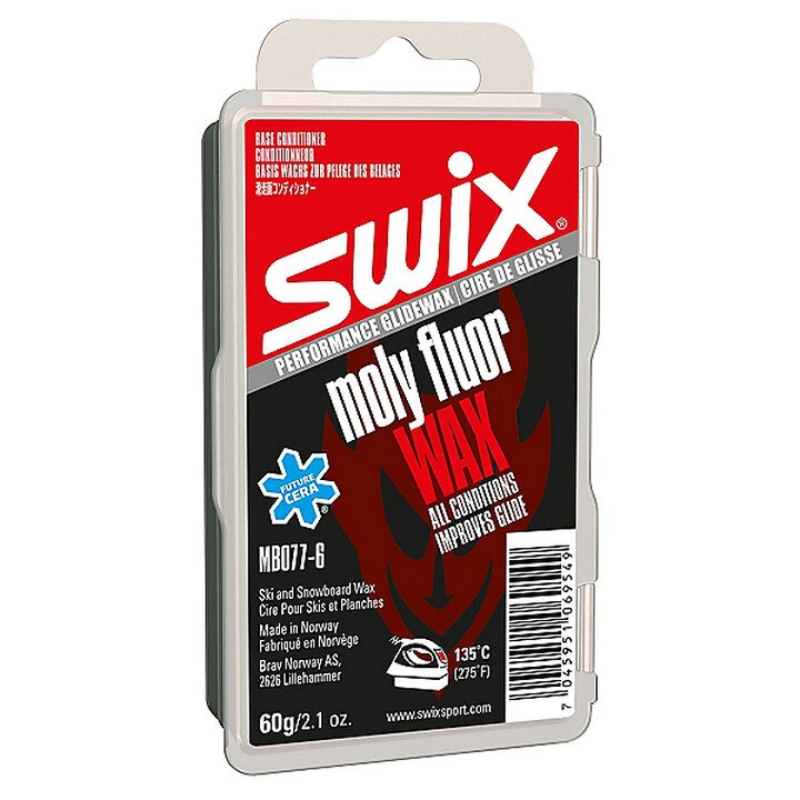 Swix Moly Fluoro Wax - 60g 1 Swix Moly Fluoro Wax - 60g