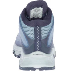 Merrell Women's Moab Speed Mid GORE-TEX Hiking Boot -Winter Equip Store Merrell Moab Speed Navy Back