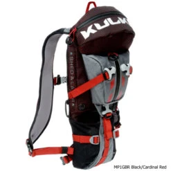 Kulkea Micro Pack Multi-Sport Backpack -Winter Equip Store Micro Pack Multi Sport Backpack MP1GBR BLACK CARDINAL RED side 2