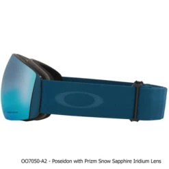 Oakley Flight Deck L Snow Goggle -Winter Equip Store OO7050 A2 Poseidon Sapphireiridium 1